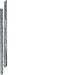 Montagerail Veldverdeler Hager Draagsteun 950 mm (1 set Ã  2 stuks) UN06A